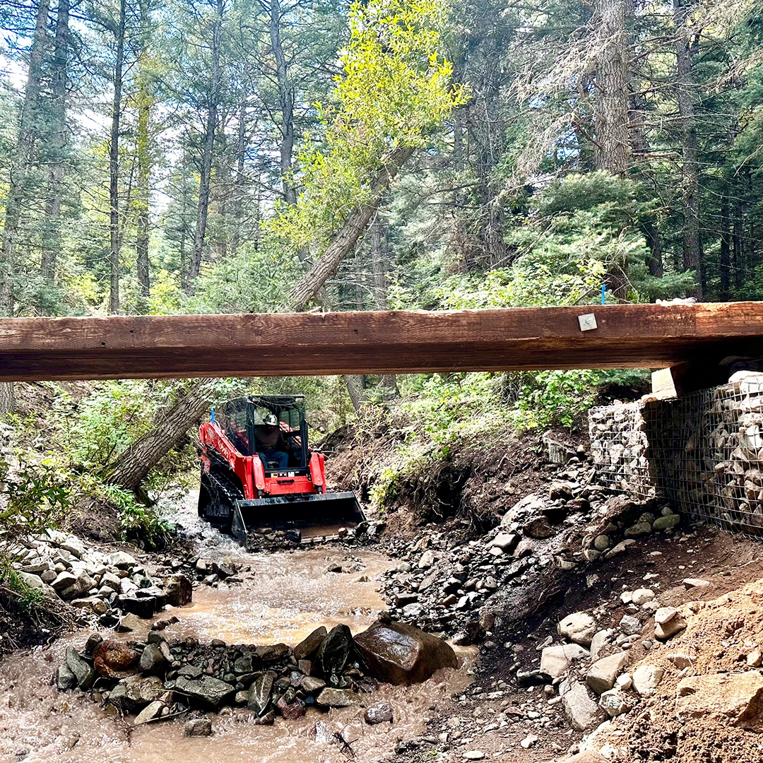 Bridge and Trail Excavation